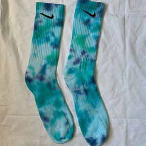 BLUE CRUSH Tie Dye Nike Socks